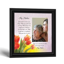 My Mother Picture Frame, Holds 4x6 Photo, Mothers Day Gift for Mom, Keepsake