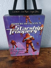 Starship Troopers 1976 Bookcase Game Robert Heinlein Man vs Monster COMPLETE