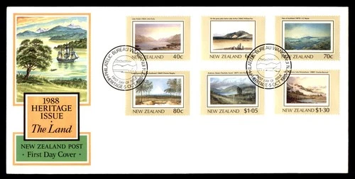 Mayfairstamps New Zealand FDC 1988 Scenery Combo First Day Cover aaw_76513