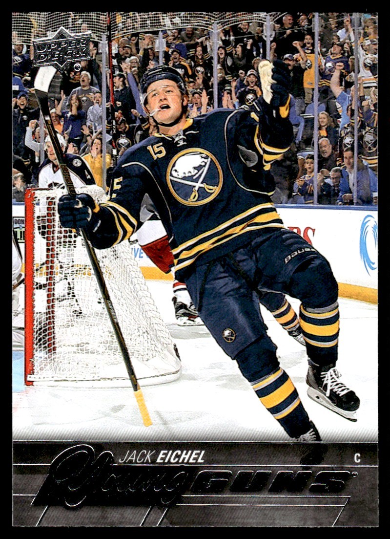 2015-16 Upper Deck Young Guns (A) Jack Eichel Rookie Buffalo Sabres #451