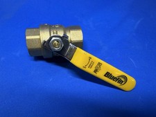 1 NPT threaded Brass Ball Valve. Lead-Free Brass. New. Unused.