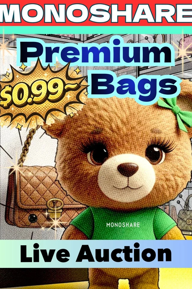 Monoshare - A Day to Own Your Dream : Premium Bags - June 5 at 5:45 pm PDT