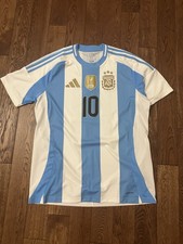 Adidas Argentina 2022 World Cup Lionel Messi #10 Jersey L
