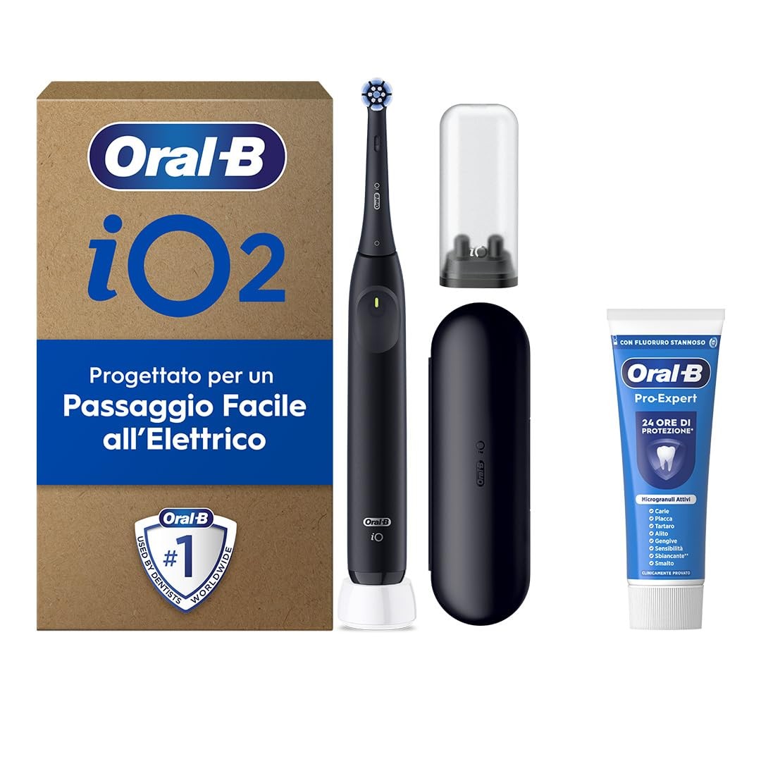 Oral-B iO 2 Ricaricabile: Spazzolino Elettrico Potente e Conveniente