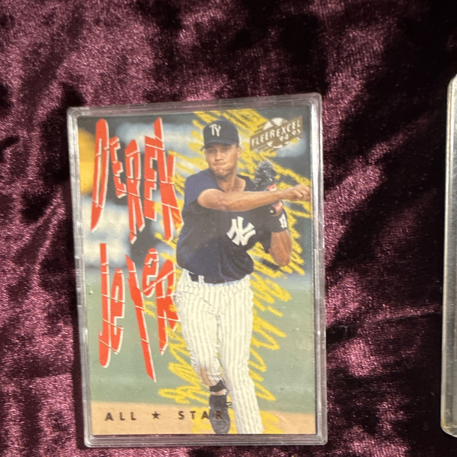 Fleer 1994 Fleer Excel All-Star Derek Jeter #5 of 10 Tampa Yankees Card