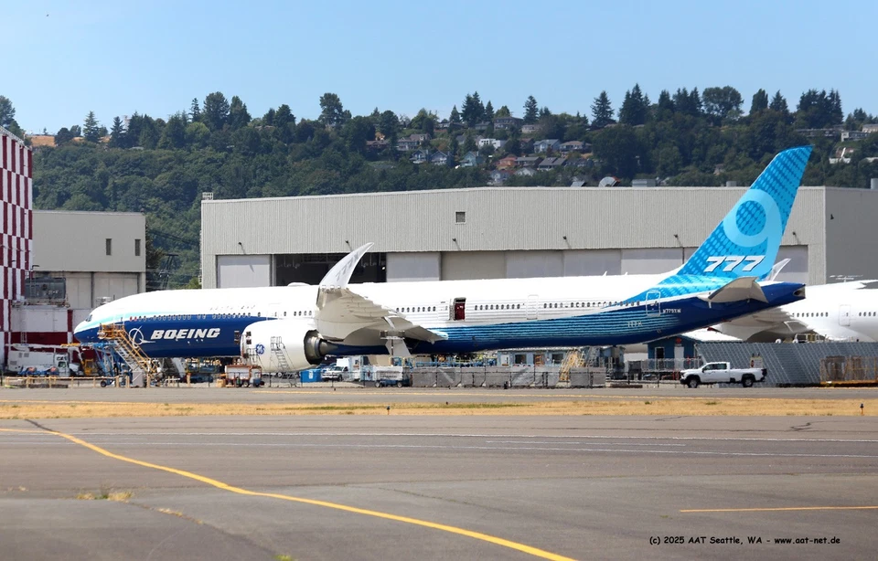 Herpa Wings 1:500 - 533133 - Boeing 777-9 Boeing House Colors N779XW NUOVO & IMBALLO ORIGINALE - Immagine 4 di 4