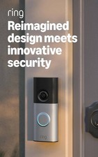 Ring Wired Doorbell Plus New Model 2K Video 3D Motion Detect 4x Enhanced Zoom