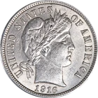 1916-P Barber Dime Great Deals From The Executive Coin Company