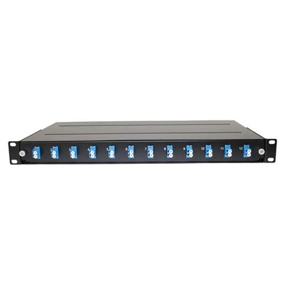 Cablenet Loaded Fibre Patchpanel OS2 24 Fibre - 12 x LC Duplex