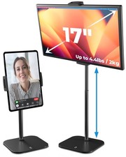 TabStand, 20" Tall iPad Stand for Desk, Portable Monitor Holder up to 17" Hol...