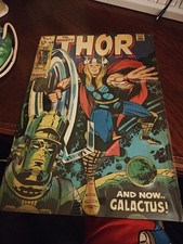 Marvel Comics THE MIGHTY THOR Metal Tin Wall Sign 9x13 Wall Decor