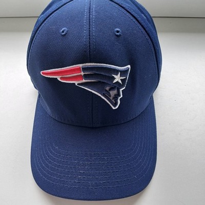 New England Patriots Hat Adjustable Strapback Blue Red Embroidered NFL Football