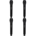 4 PCS Prop Wireless Micrphone Microphone for Kids Journalist Children's