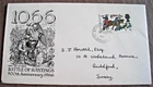 GB 1966 Battle of Hasting 4d stamp on 'Stuart' 1st day cover ...60's