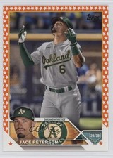 2023 Topps Complete Set Fanatics Exclusive Orange Star /99 Jace Peterson 0c4