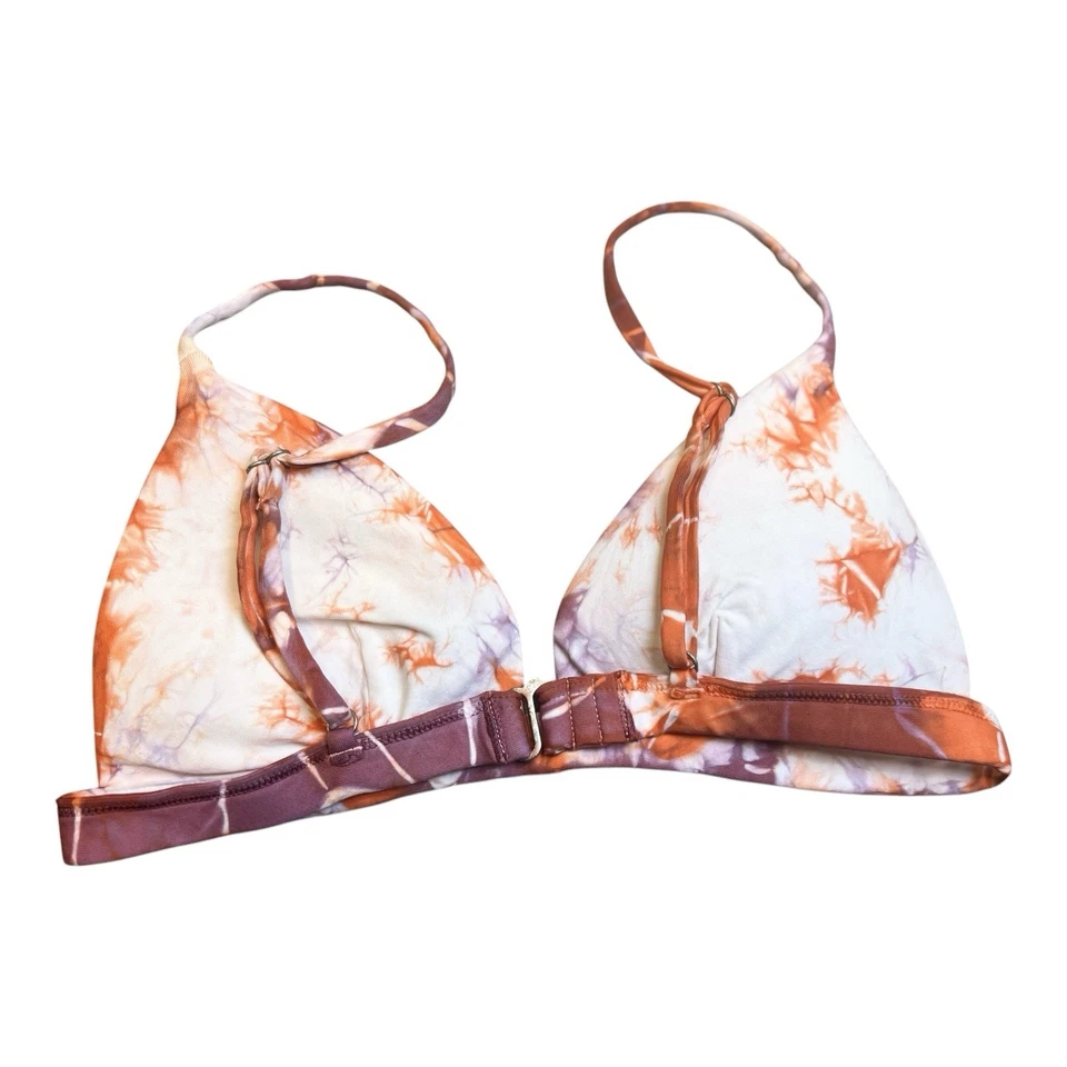 Maaji Elle Lollipop Bikini Top Size Medium Pink Multicolor - Image 3 of 4