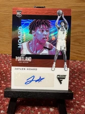 2019-20 Panini Chronicles Flux Rookie Auto Red Jaylen Hoard #FR-JHO Auto RC