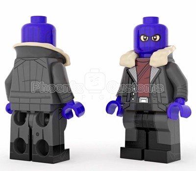 LEGO Phoenix Customs Hooded Aristocrat Custom Minifigure w/accessories