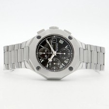 Baume Mercier Riviera XL Chronograph 65600 Date 100M Black SS Men'S Automatic 4