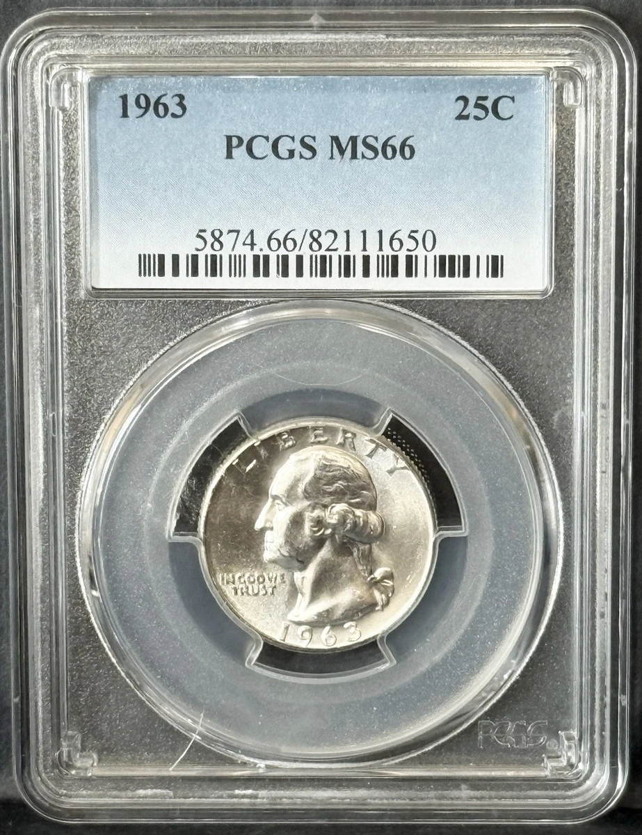 Uncirculated 1963 Washington Quarters (1932-1998) for sale | eBay