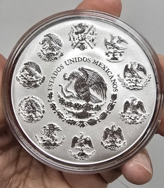 2017 Mexico 5 oz Silver Reverse Proof Libertad RARE | eBay