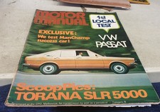 Mar 1974 Motor Manual Mag VW PASSAT Torana Mazda RX3 Renault Jensen Healey