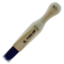 Mikisyo Power Grip Wood Carving Tool Rounded Single Bevel Chisel 18mm