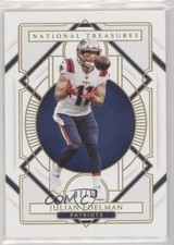 2020 Panini National Treasures Holo Gold 7/10 Julian Edelman #68 0c3