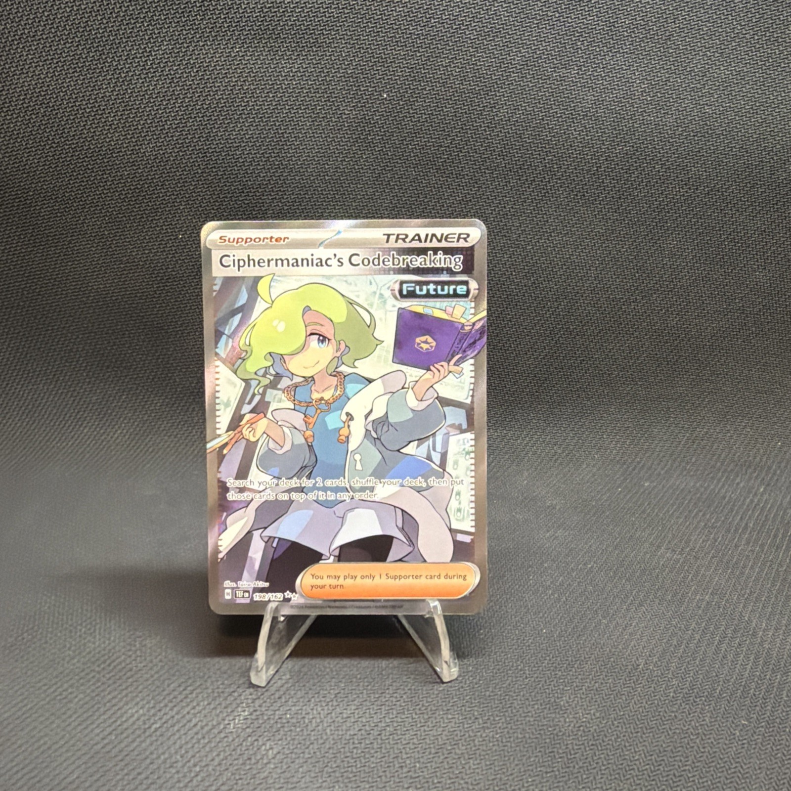 Pokemon Ciphermaniac's Codebreaking 198/162 Ultra Rare NM