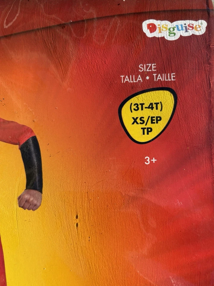 Incredibles 2 Boy Halloween Costume Size 3T/4T XS - Image 2 of 2