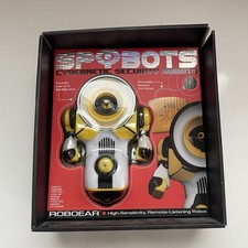 SPYBOTS Cybernetic Security Robots ROBOEAR Remote Listening Robot