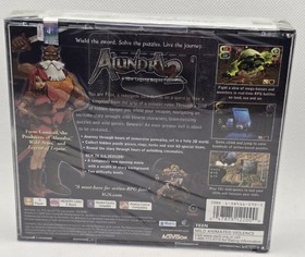 Alundra 2, PS, PS1, WATA, 9.8, A, SEALED, NEW, NOT VGA