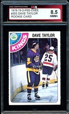 1978-79 OPC O PEE CHEE NHL #353 DAVE TAYLOR RC KSA 8.5 NM-MT + L A KINGS Rookie