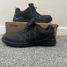 ARCO Safety Shoes Black Uk11 New With Box