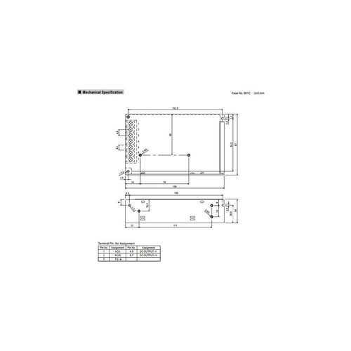 Alimentatore universale switching stabilizzato 12V DC 8,5A RS-100-12 - Picture 3 of 3