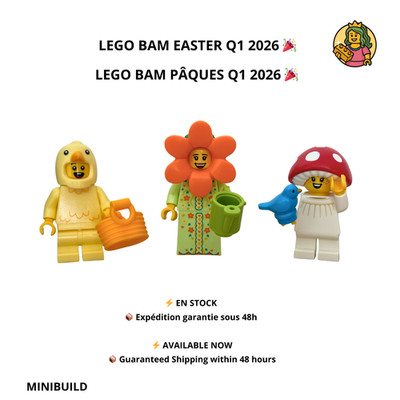 LEGO MINIFIGUREN BAM EASTER SPRING OSTERN Q1 2026 AUF LAGER AVAILABLE NEU NEW