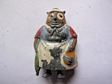 Britains hollow cast lead figure  Cadburys Cococub  Granny Owl 1930s