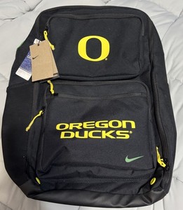 NWT Canards de l'Oregon Nike 2024 Sac à dos Utility Speed Noir Jaune Vert