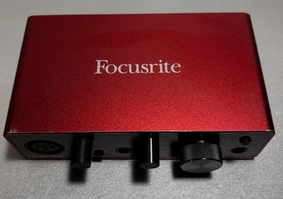 Focusrite Scarlett Solo 4th Gen USB Audio Interface w/ USB Cable Tested Working