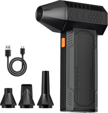 Compressed Air Duster - Electric Air Duster Super Power 130000RPM, 3-Gear Adjust