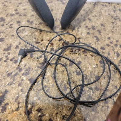 Sony Walkman MDR-027 Black Headset Headphones VINTAGE Tested