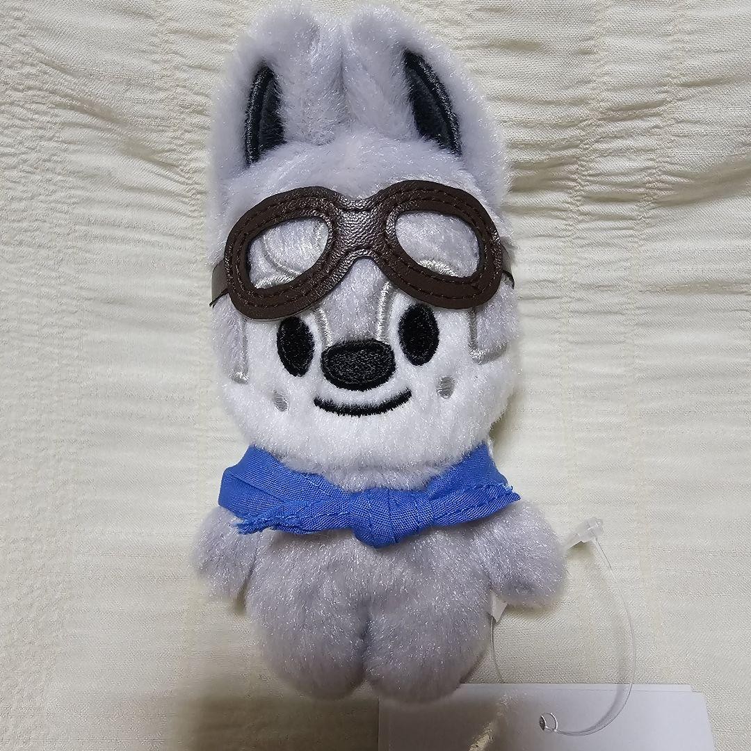 Stray Kids Pilot Plush SKZOO Wolf Chan Items Sold in the