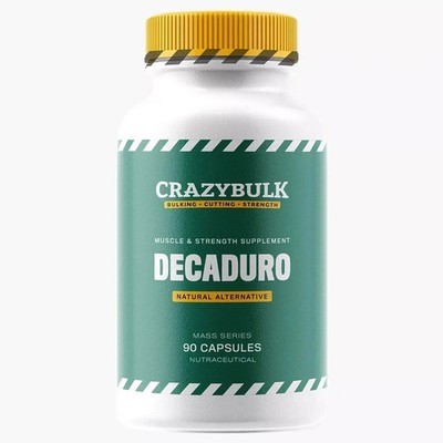 CrazyBulk MUSCLE & STRENGTH Supplement 90 Capsules, Free & Fast Ship - Pack of 2