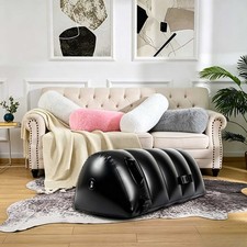Nadmuchiwana rozkładana sofa z poduszką Przenośny leżak do relaksu Miękka