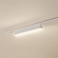Lindby Led 'Lumaro 48V' (Modern) In Weiß (1 Flammig, ), Wohnzimmerleuchte