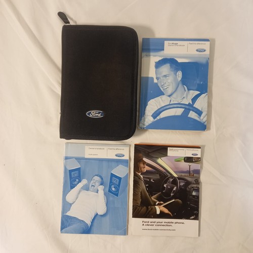 FORD KUGA 2008-2012 BETRIEBSANLEITUNG AUDIO RADIO HANDBUCH & GELDBÖRSE FAHRERPAKET MK1