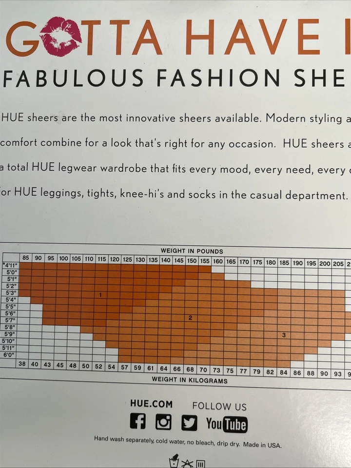 Tono Mujer Espiga Transparente Con Control-Top, Negro, Talla 4 Hecho en EE. UU. Foto 4 de 4