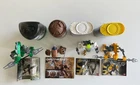 LEGO Bionicle Lot 4 w/ Canisters Manuals Lerahk Onewa Stars Takanuva Rahkshi