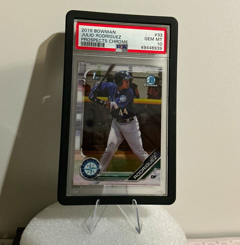 Topps 2019 Bowman Chrome Prospects Julio Rodriguez RC BCP-33 PSA 10