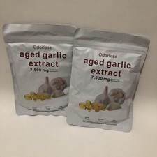 Odorless aged garlic extract 7500 mg  